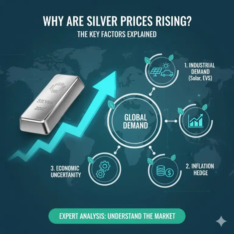 चांदी की कीमतें क्यों बढ़ रही हैं?